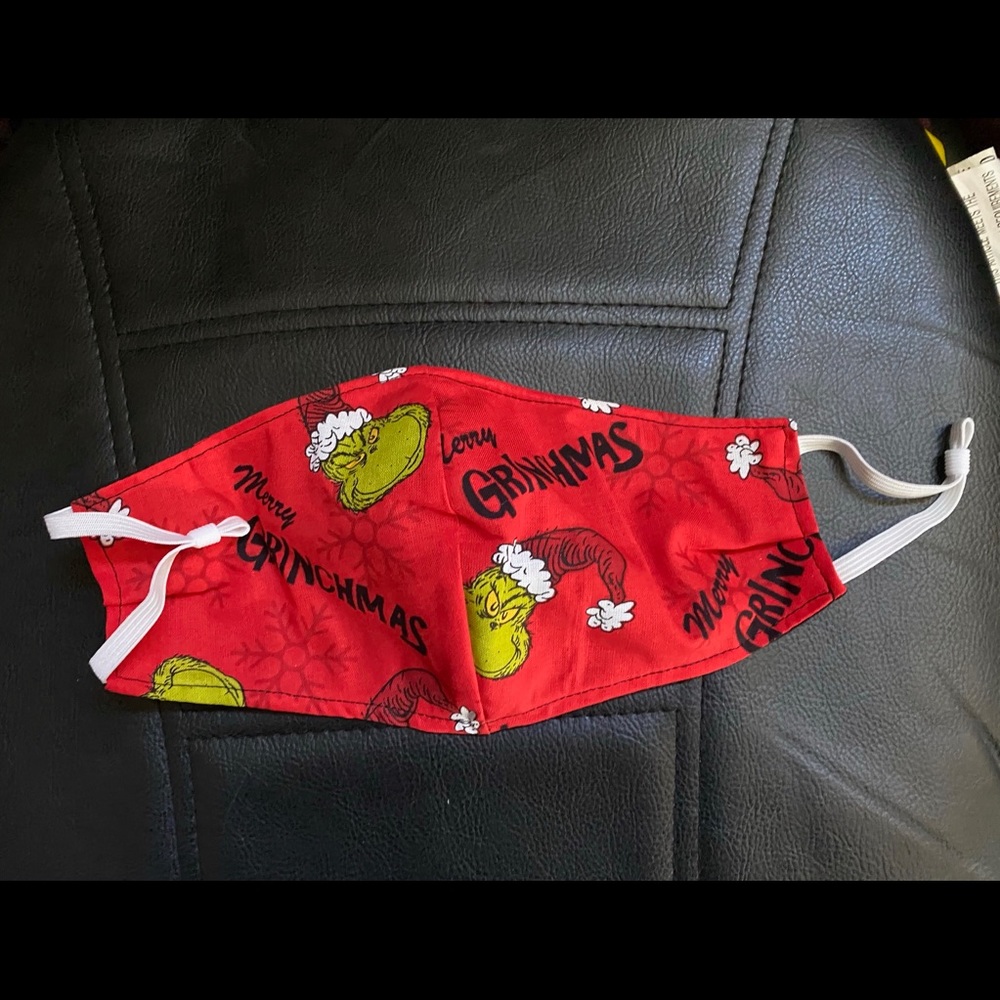 COPY - Grinch Christmas Face Mask for adults